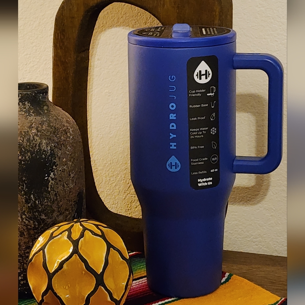 NIB HydroJug SAPPHIRE 40oz Traveler